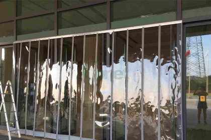 Magnetic Clear PVC strip