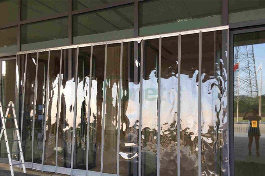 Magnetic Clear PVC strip