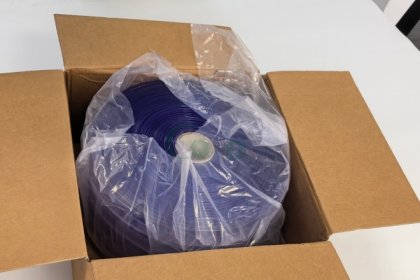 Packaging of Ribbed PVC Strip Curtain