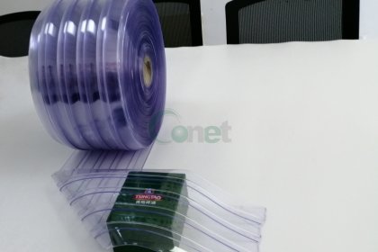 Ribbed PVC Strip Curtain
